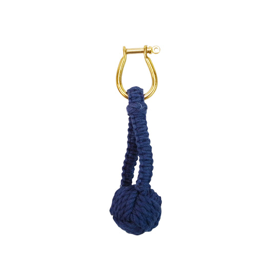 Monkey Knot Keyring navy モンキーノット キーリング  ネイビー