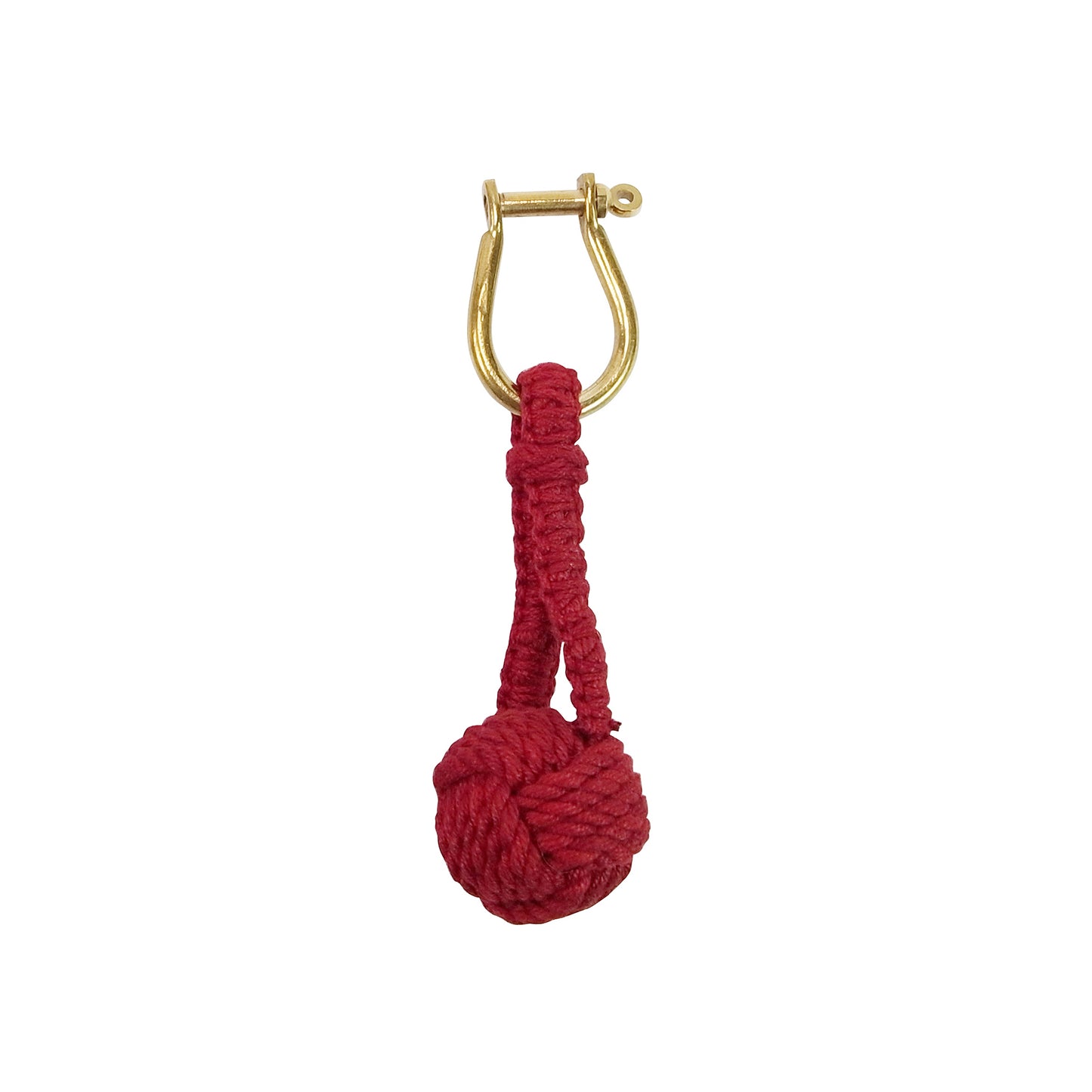 Monkey Knot Keyring red モンキーノット キーリング  レッド