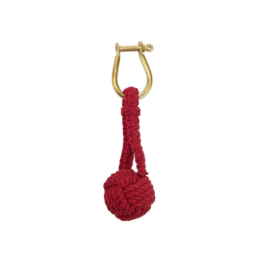 Monkey Knot Keyring red モンキーノット キーリング  レッド