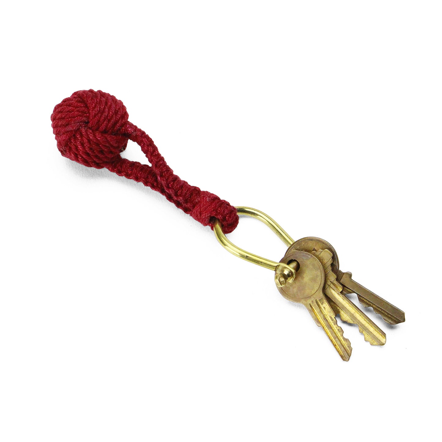 Monkey Knot Keyring red モンキーノット キーリング  レッド