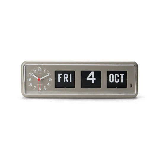 Twemco Calendar Clock Gray トゥエンコ　カレンダークロック  グレー