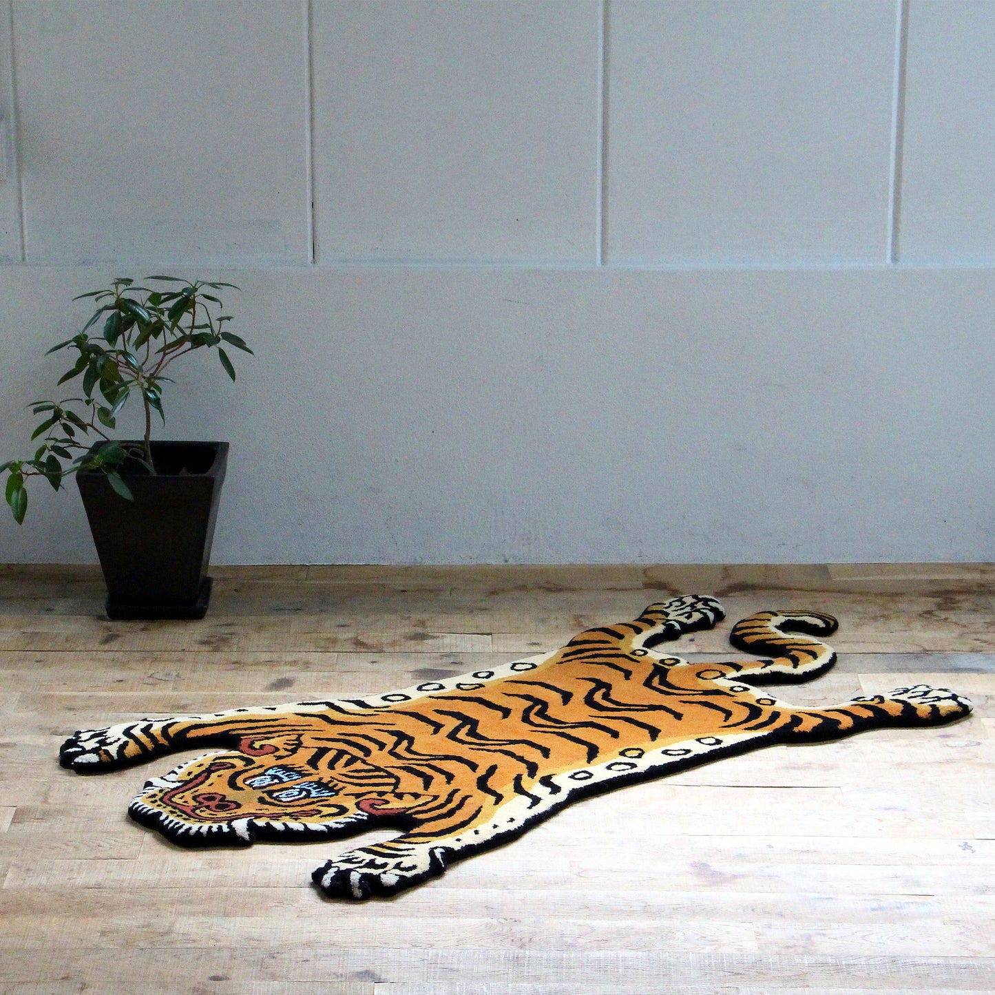 Tibetan Tiger Rug DTTR-01 L チベタン タイガーラグ  DTTR-01 L