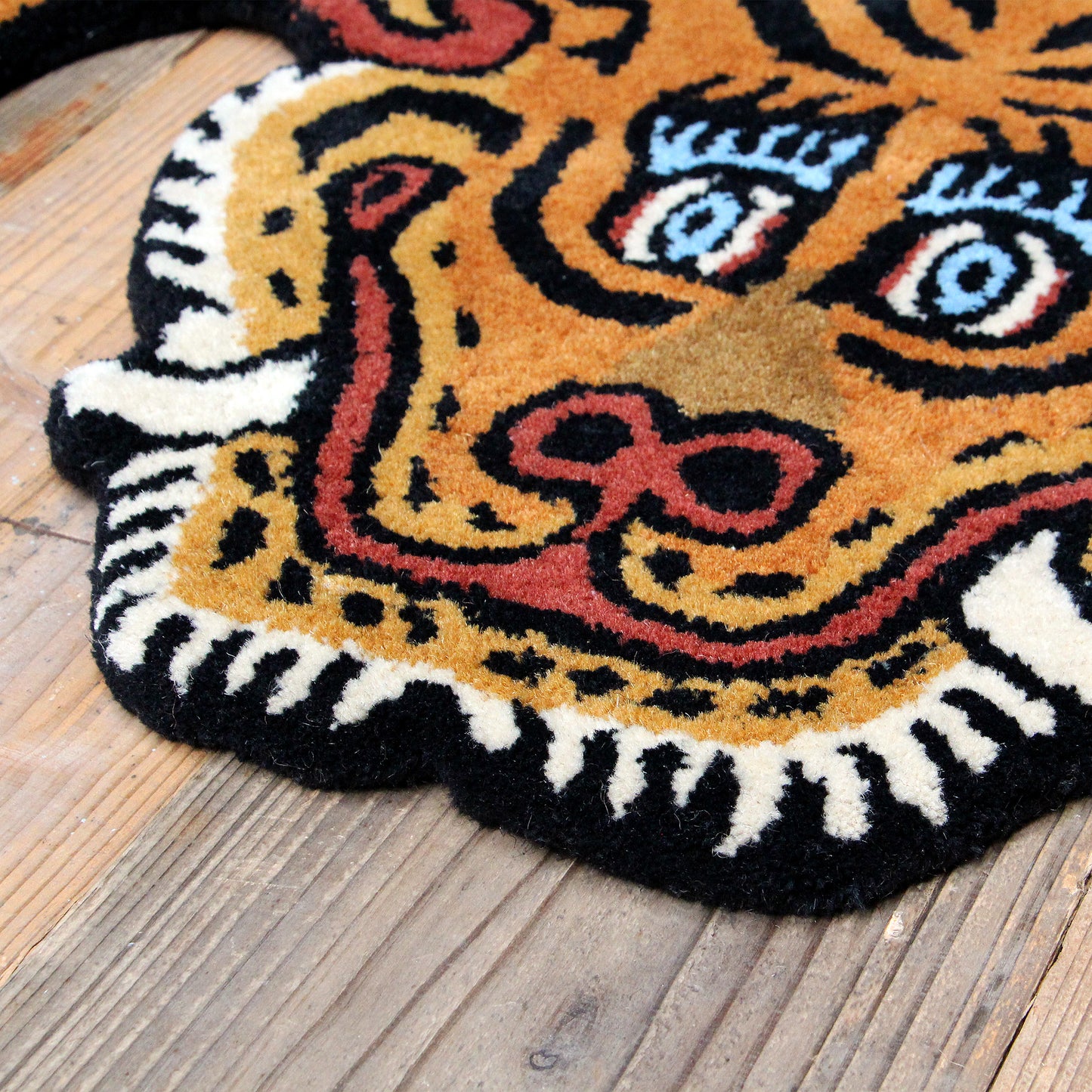 Tibetan Tiger Rug DTTR-01 L チベタン タイガーラグ  DTTR-01 L