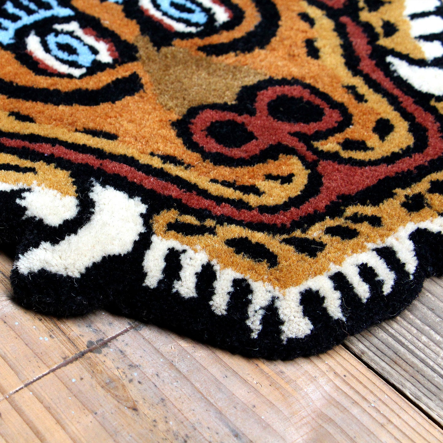 Tibetan Tiger Rug DTTR-01 L チベタン タイガーラグ  DTTR-01 L