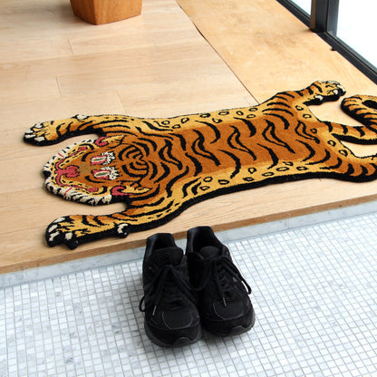 Tibetan Tiger Rug DTTR-02 L チベタン タイガーラグ  DTTR-02 S