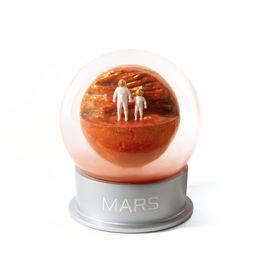 Mars Dust Globe 火星のスノーグローブ