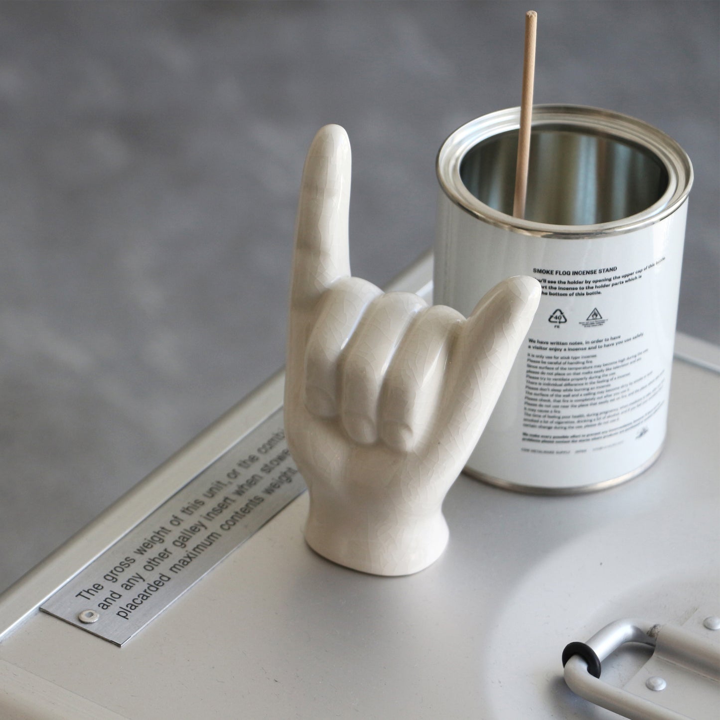 Porcelain Hand Objet Aloha 陶器のハンドオブジェ アロハ