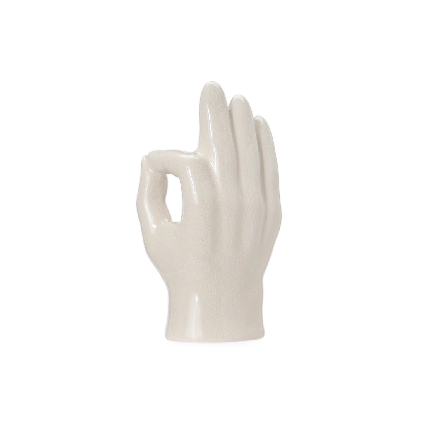 Porcelain Hand Objet OK 陶器のハンドオブジェ OK