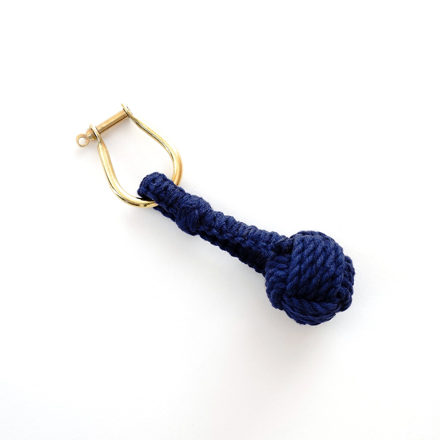 Monkey Knot Keyring navy モンキーノット キーリング  ネイビー