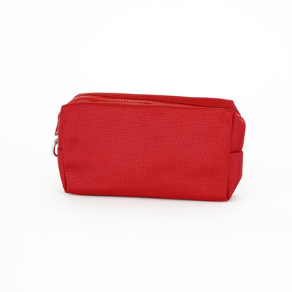 Solid Pouch M red ソリッドポーチ  M レッド