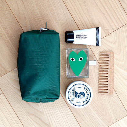 Solid Pouch M green ソリッドポーチ M  グリーン